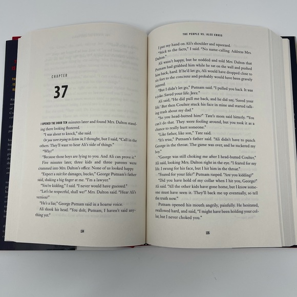 THE PEOPLE VS ALEX CROSS Hardback Book - Picture 4 of 7